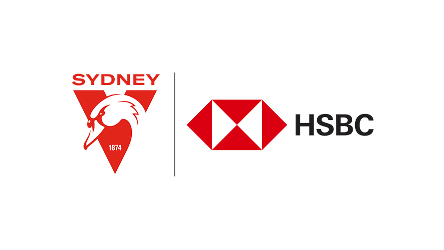 HSBC & Sydney Swans composite logo