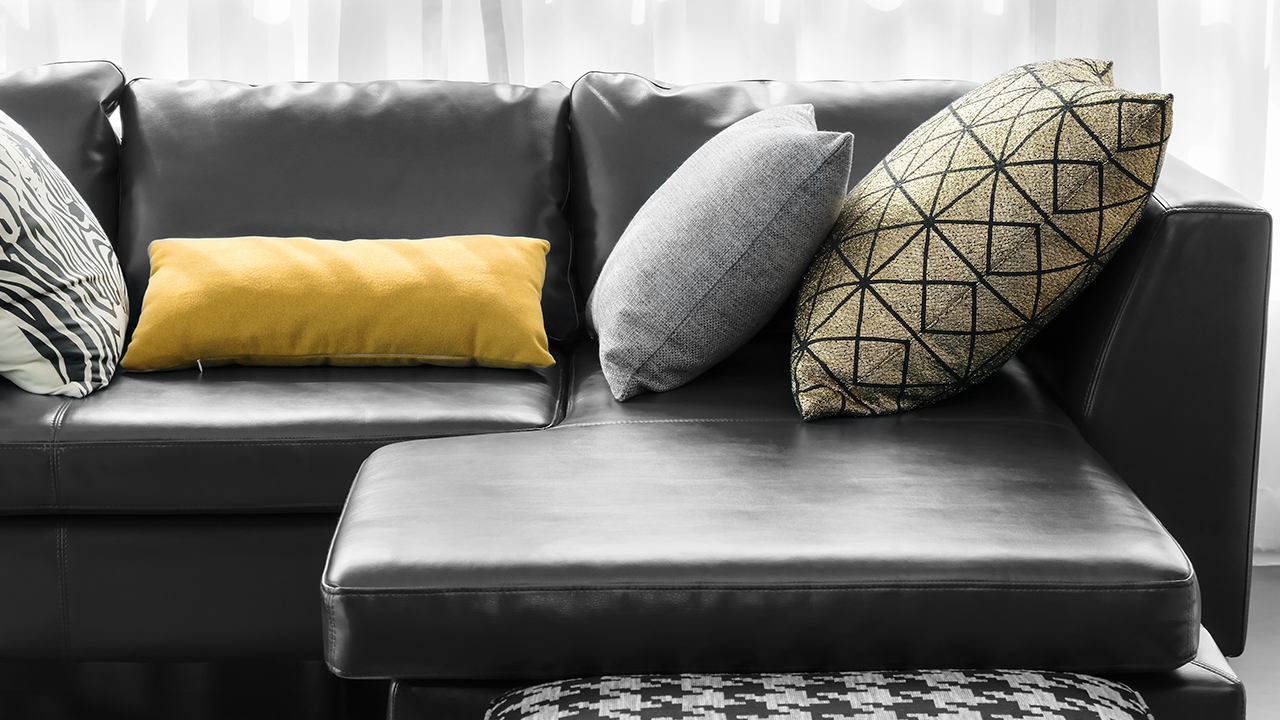 A sofa with cushions; image used for HSBC Australia Interest Free.