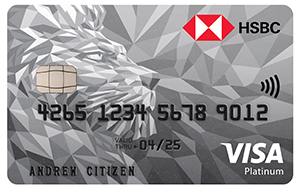 Product image of HSBC Platinum Credit Card.