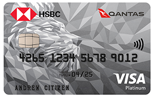 Product image of HSBC Platinum Qantas Credit Card.