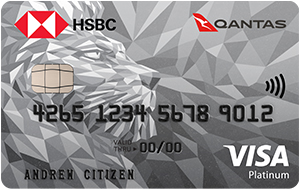 Product image of HSBC Platinum Qantas Credit Card.
