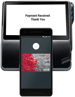 Google pay android phone and payment receiver