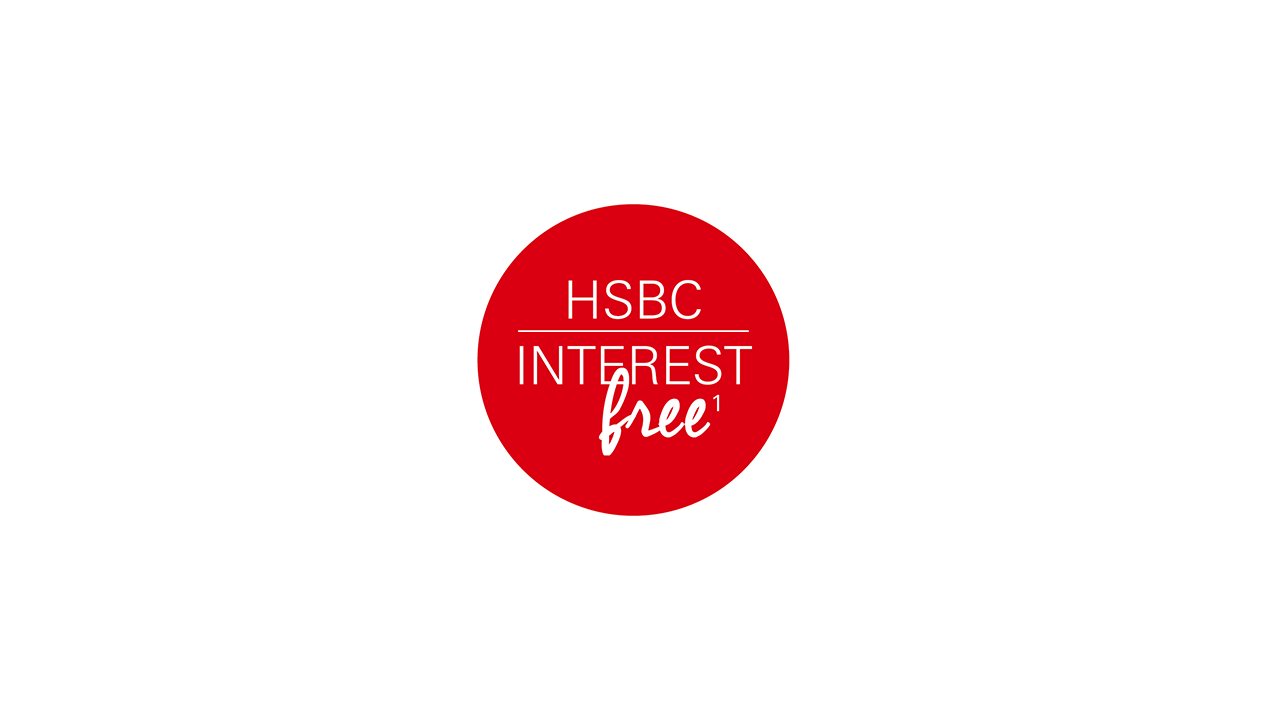 HSBC Interest free logo