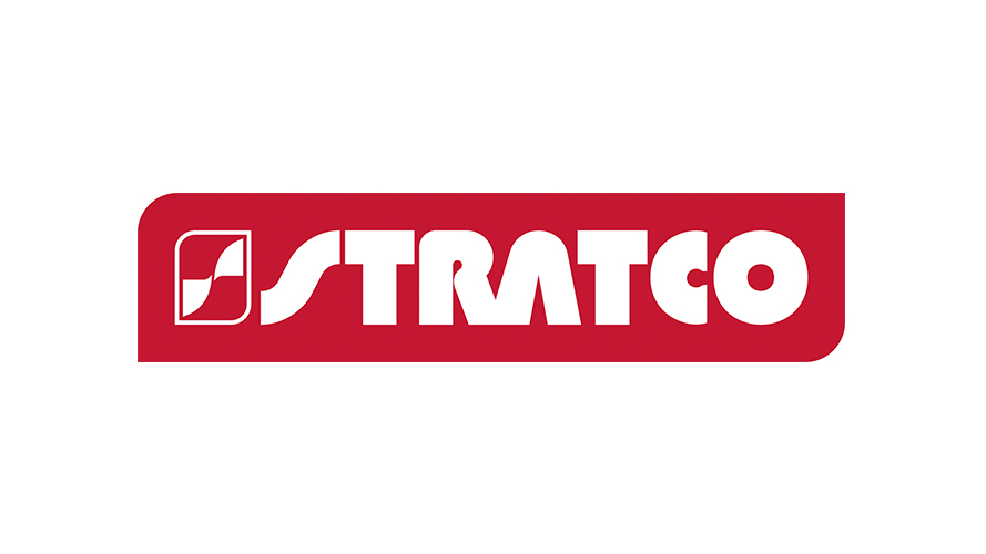 Stratco logo.