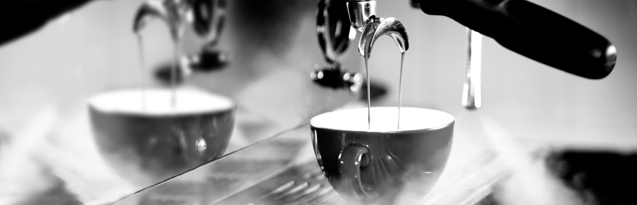 Making hot coffee;  image used for HSBC Australia Platinum qantas Credit Card page.