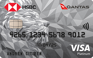 Product image of HSBC Platinum Qantas Credit Card.