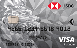 Product image of HSBC Platinum Rewards Credit Card.