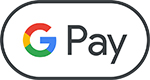 Icon of contactless payment and logo of Google Pay