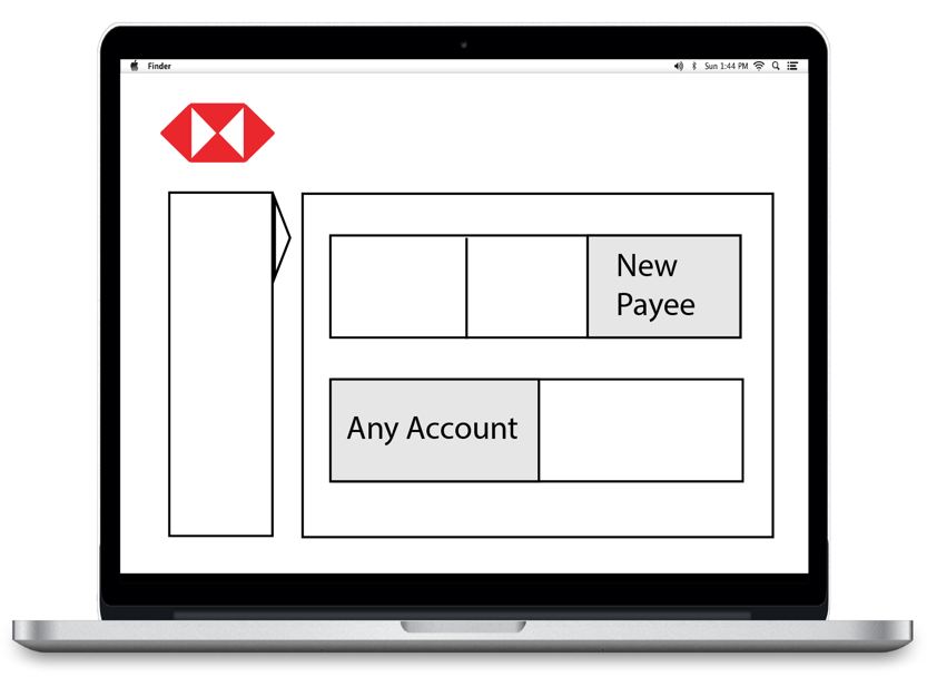 Select 'New Payee'