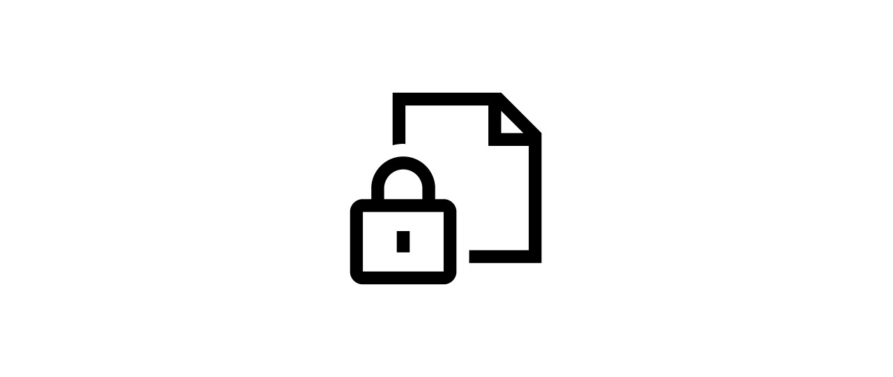 Confidential icon; image used for HSBC Australia Against Fraud hub.